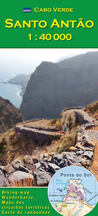 Wandelkaart Santo Antão – Santa Antao | AB Kartenverlag